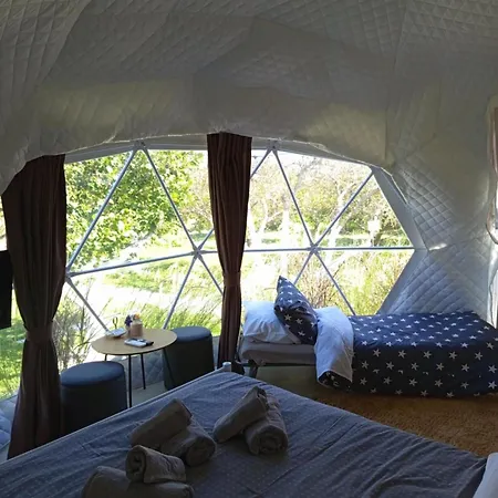 Campsite Lemon Tree Dome House Paralia Kallonis