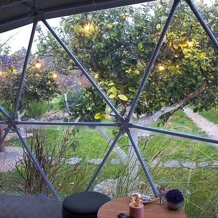 Campsite Lemon Tree Dome House Paralia Kallonis