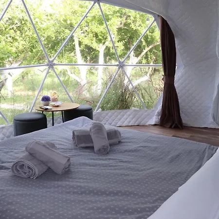 Kemping Lemon Tree Dome House Paralia Kallonis